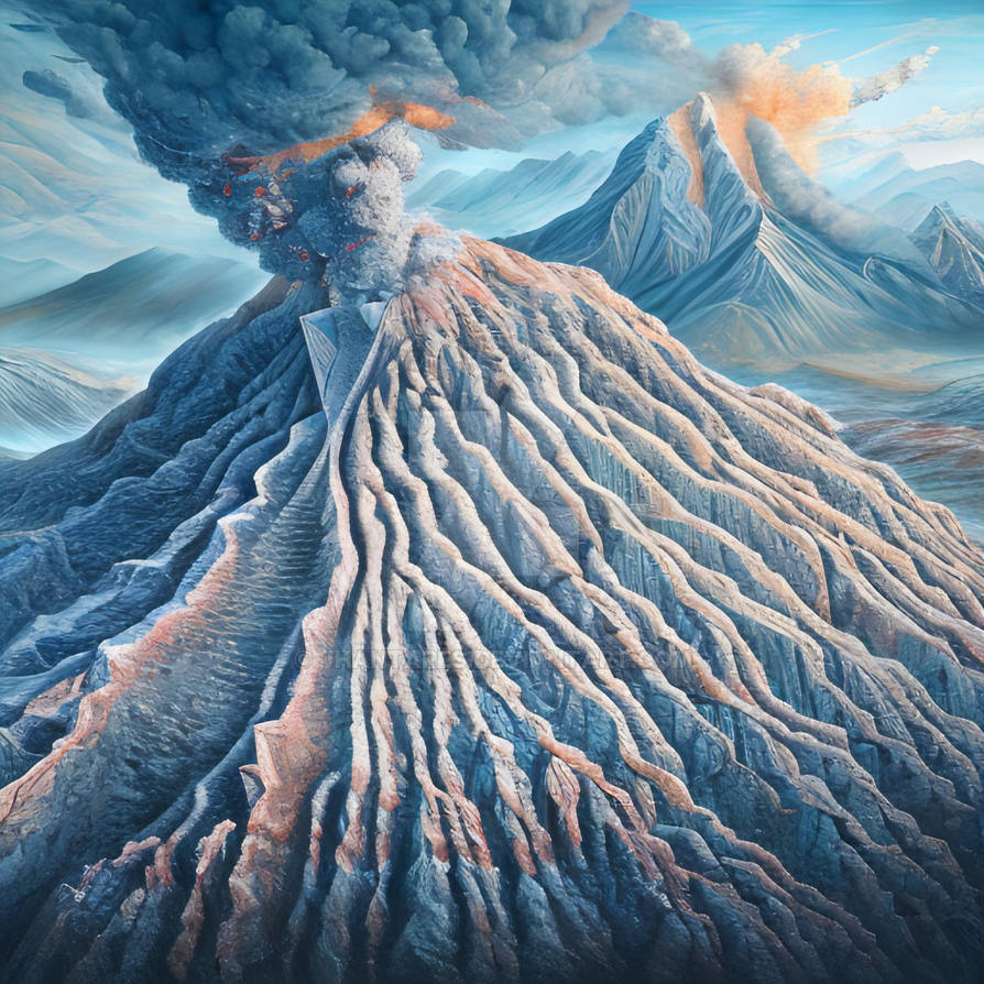 Volcano Deviantart volcano III by jhantares on DeviantArt