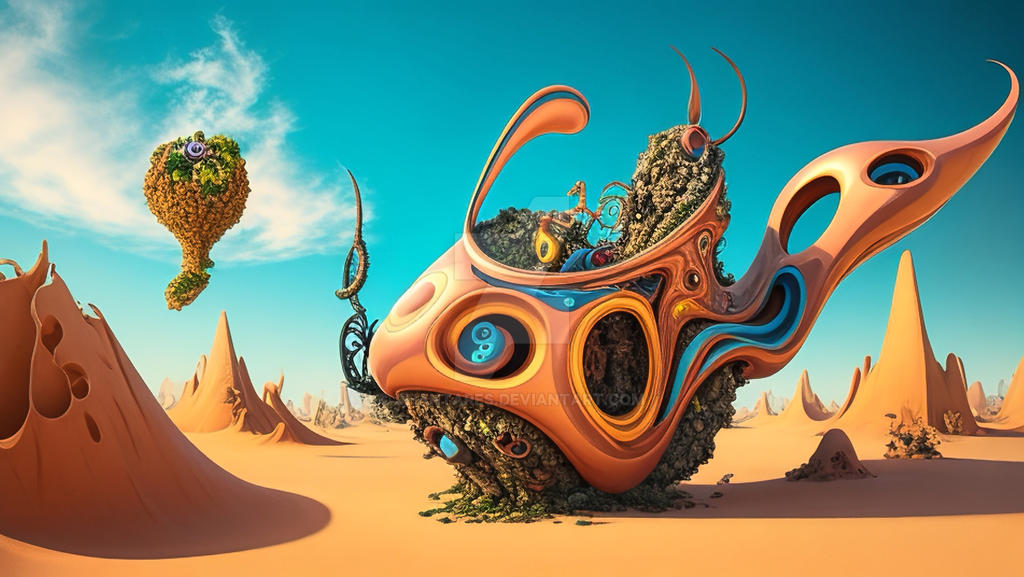 Surreal Objects A surreal dreamscape of twisted objects by jhantares on DeviantArt