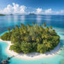 A breathtaking paradise island