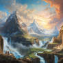 The majestic realm of Asgard