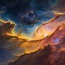 A mesmerizing cosmic scene