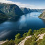 A breathtakingly majestic Lysefjord landscape