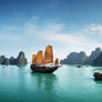 A stunningly majestic Halong Bay