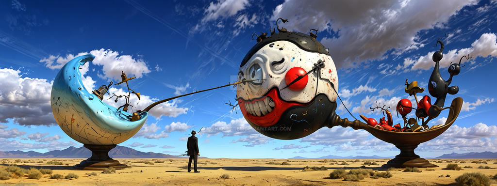 Surreal objects composition by jhantares on DeviantArt
