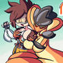 Snake B. Tracer squeeze (safe)