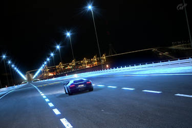 The Lamborghini Aventador on Route X