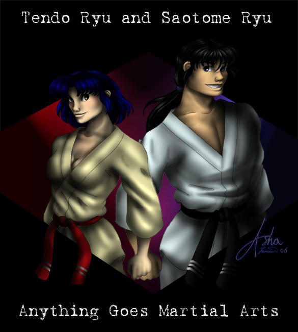 Tendo Ryu...Saotome Ryu by Asha47110 on DeviantArt