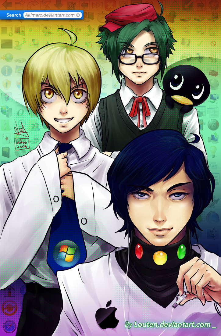 ::MAC::PC::LINUX:: by louten on DeviantArt
