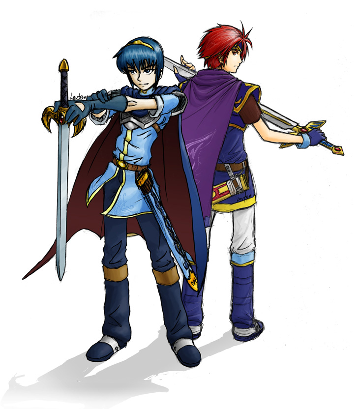 Marth and Roy