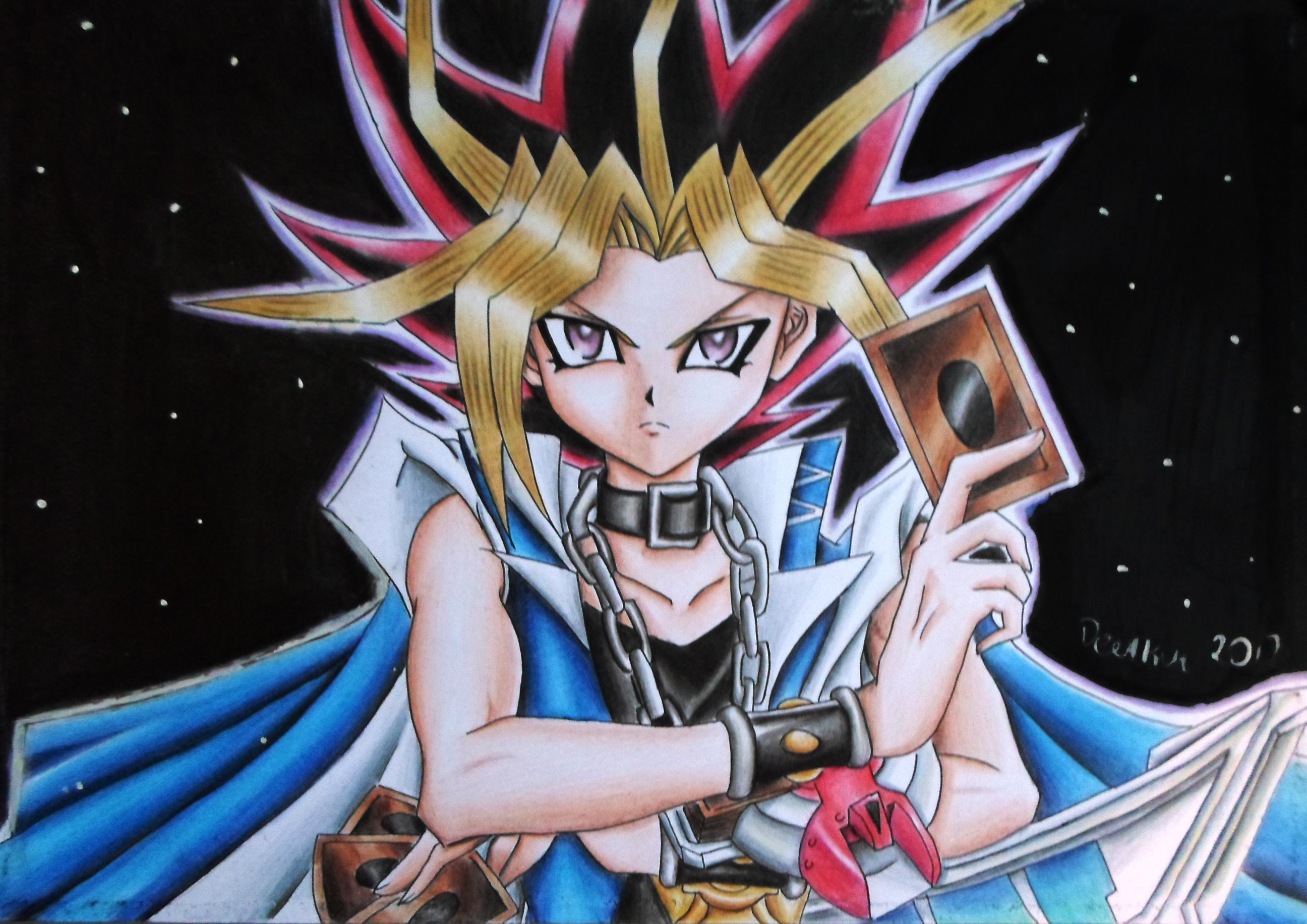 Speed Drawing Yami Yugi - Yu-Gi-Oh! by ColoringManga13 on DeviantArt