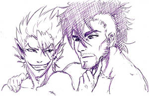 +Musashi x Hiruma+