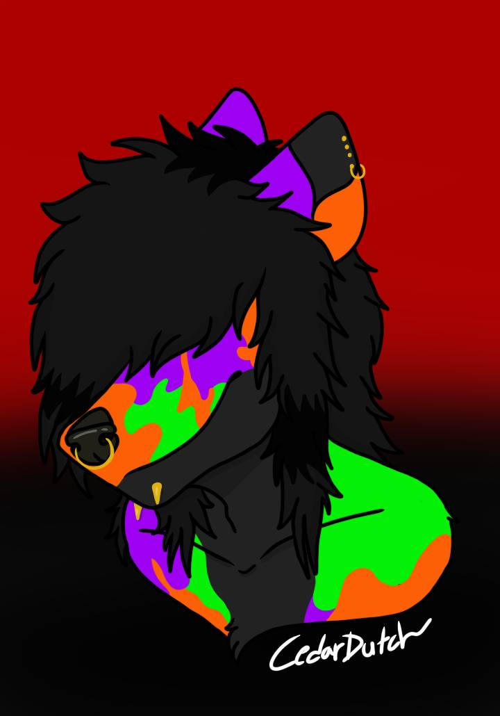 Rock furry trade commission! by TheCedarDutch on DeviantArt