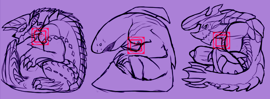 Monster Hunter Stickers Wip More Monsters By Zigzaggin Goon On Deviantart