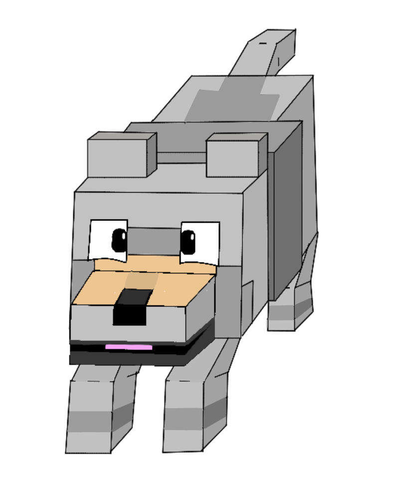 Minecraft Wolf Alt by Rocboi21 on DeviantArt