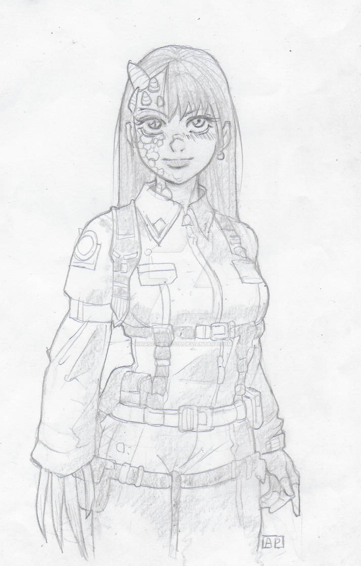 Demi Android Character Demi-human explorer (RPG Character) by Rinascimento78 on DeviantArt