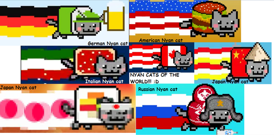 Включи nyan cat theme. Nyan Cat скины. Конфеты нян Кэт. Игры похожие на Nyan Cat. Nyan Cat с разных стран.