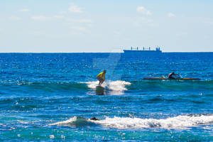 Sandy Beach Surfer