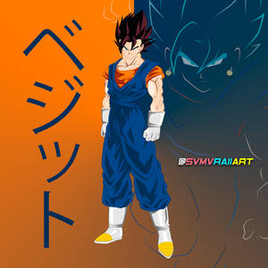 Vegito Posing as seen on Manga