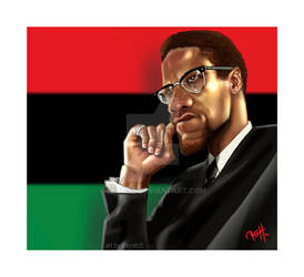 Malcolmx - Pan African Flag