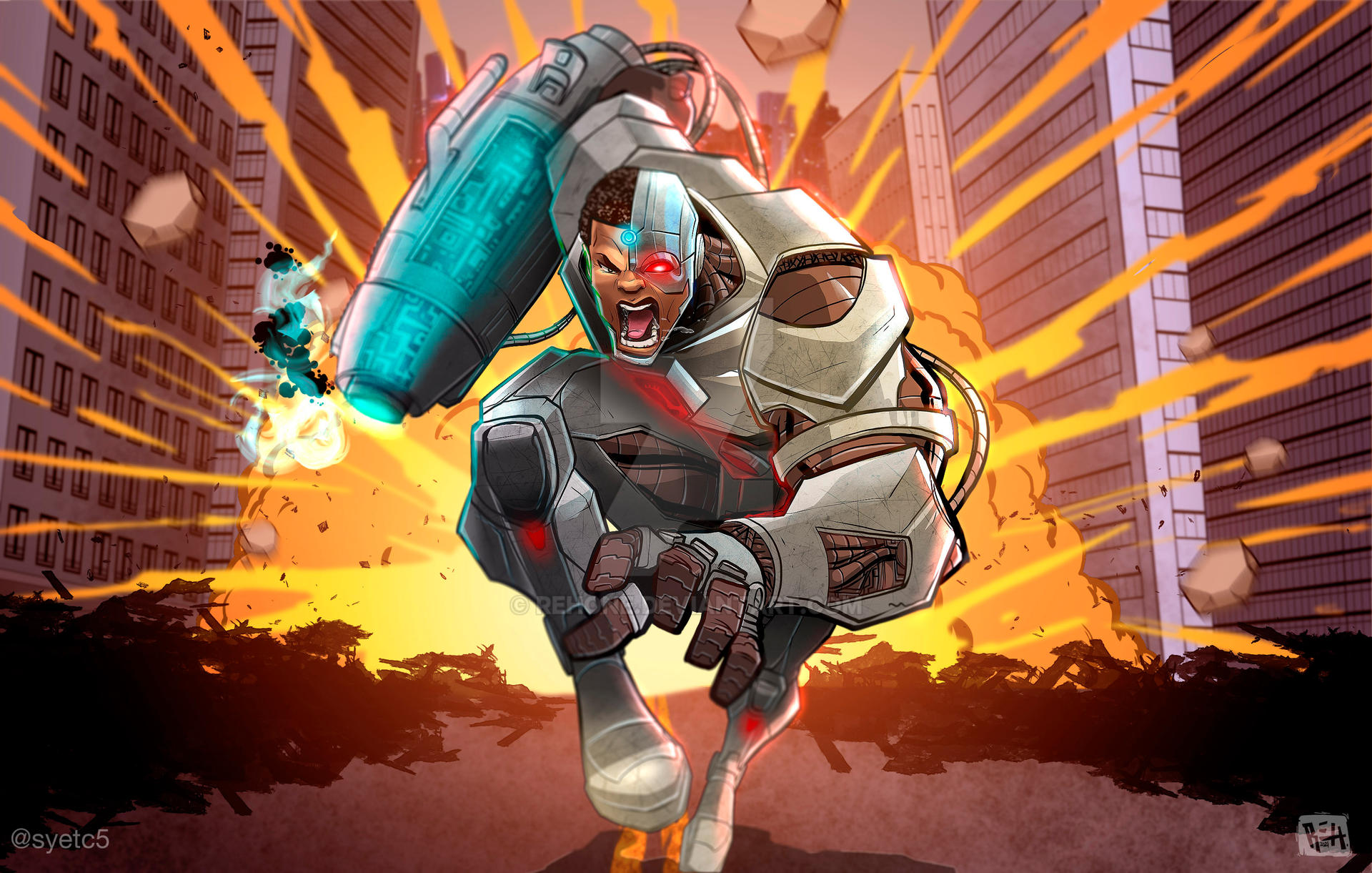 Cyborg by REHone on DeviantArt