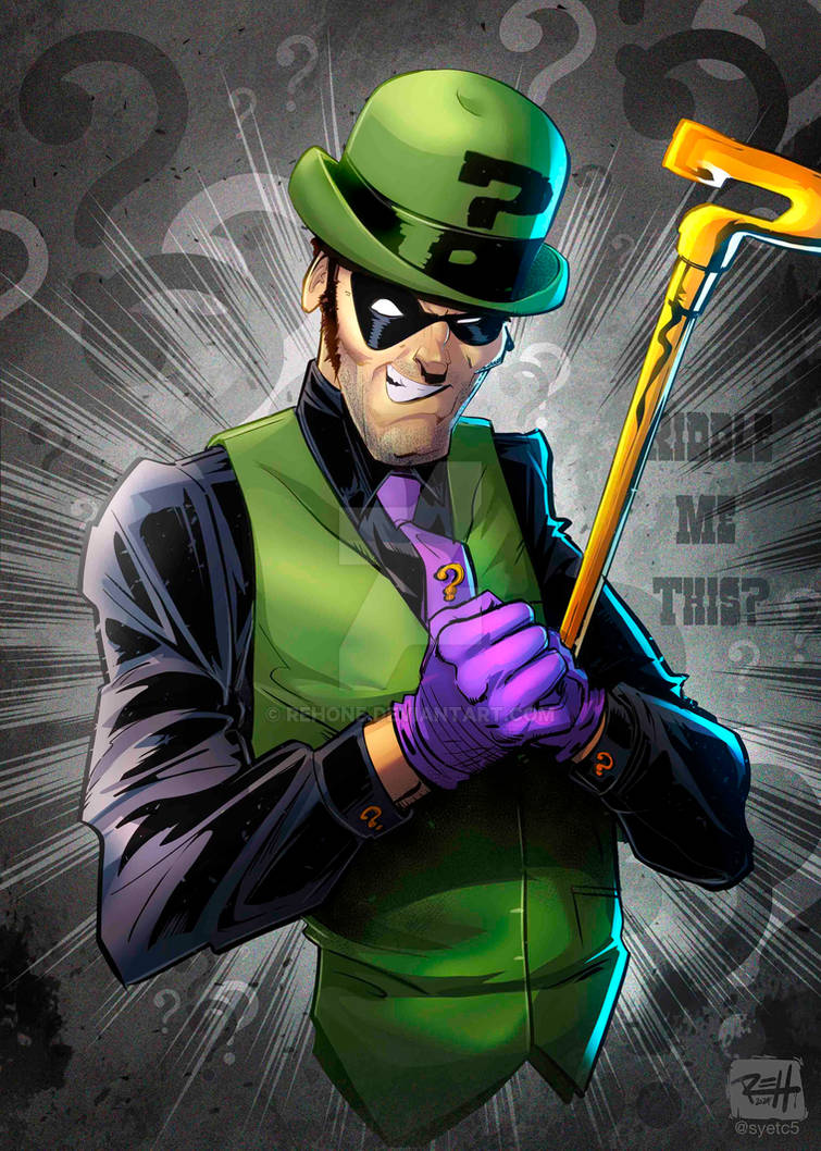 Riddler by REHone on DeviantArt