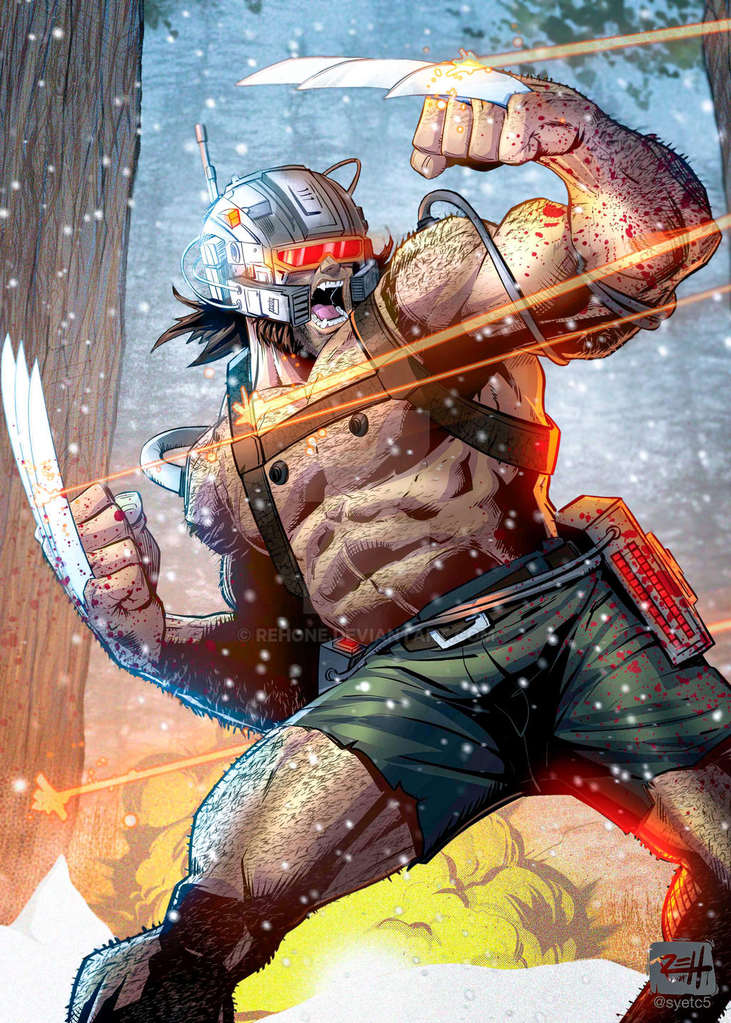 Weapon X Rage Weapon X by REHone on DeviantArt