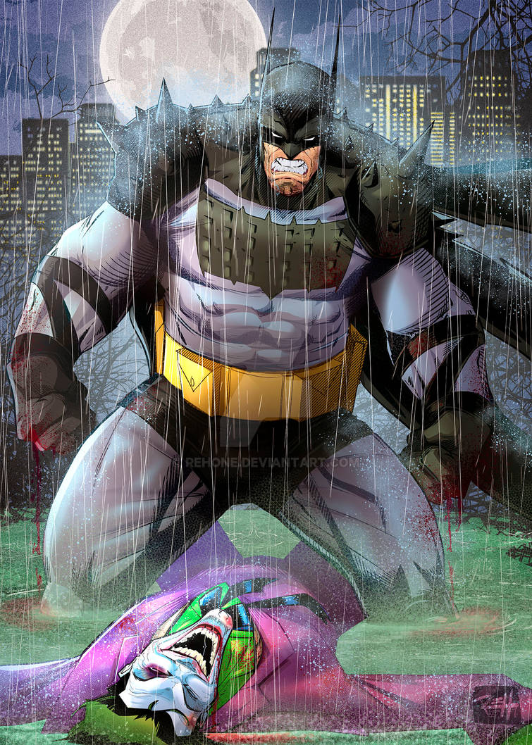 Absolute Batman V Joker By REHone On DeviantArt Absolute batman v joker by rehone on deviantart