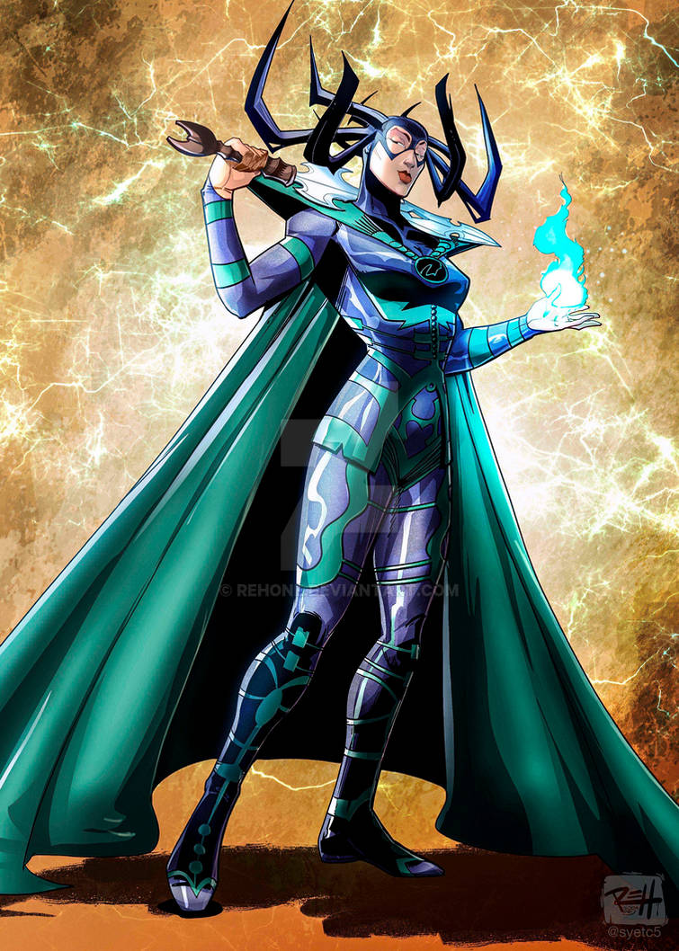Queen of Hel by REHone on DeviantArt