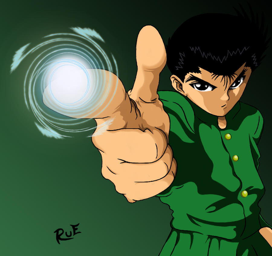 photo Yusuke Spirit Gun Wallpaper yusuke urameshi spirit gun by rueprez.