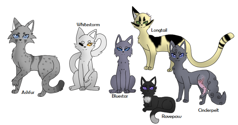 My favorite Warrior cats