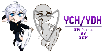 || YCH/YDH || Animated Pixel Doll ||closed