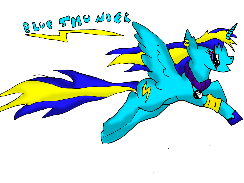 Bluethe Rapter Mlp My MLP Character: Blue Thunder by Anfani on DeviantArt