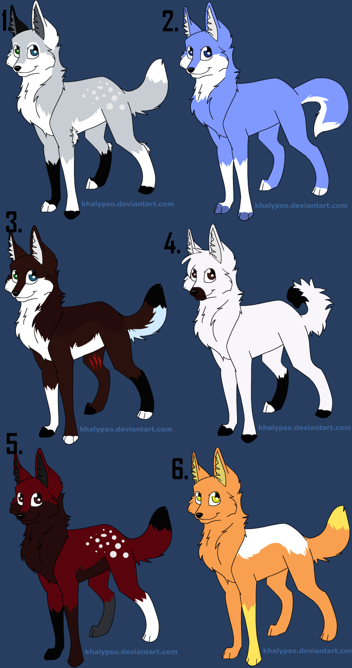 Wolf Adoption Sheet 5*OPEN*