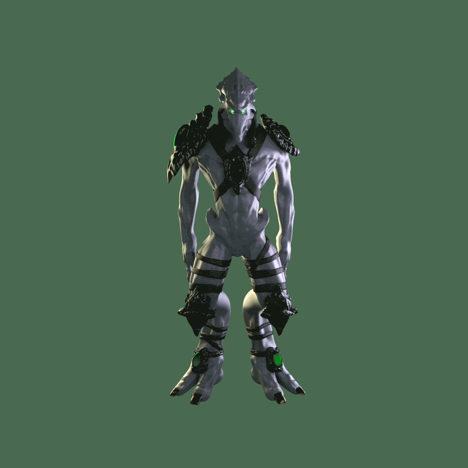 Modeling and Texturing Zeratul