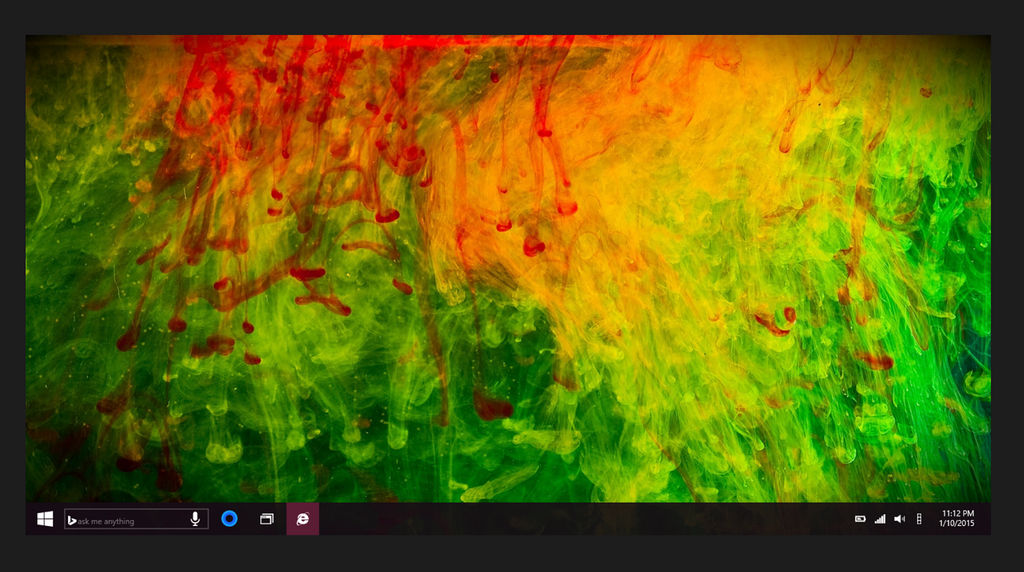 Concept 4: Windows10 Desktop + Taskbar by JFIII on DeviantArt