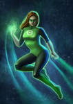 Green Lantern by JuliaNemo