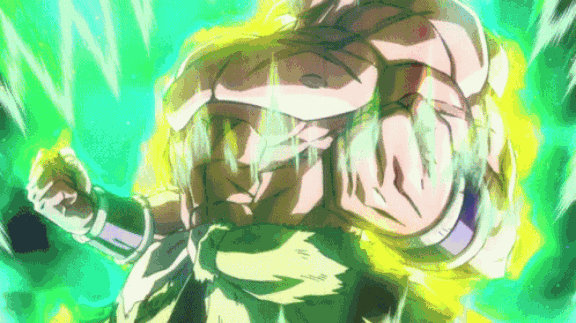 Broly going all out by DjKakarot on DeviantArt