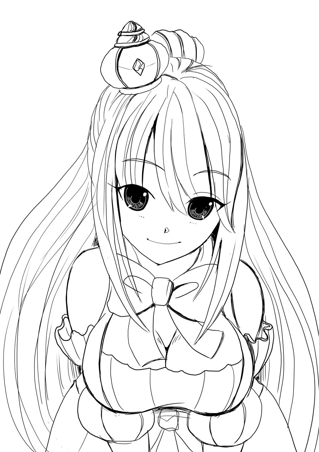 Cute Anime Girl By Derirora On Deviantart