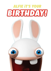 happy birthday Rabbid