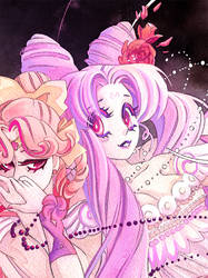 Princess Chibiusa and Sailor Ceres