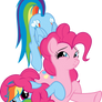 Thinking with Pinkie Pie's mane