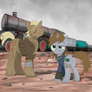 Fallout Equestria littlepip, train
