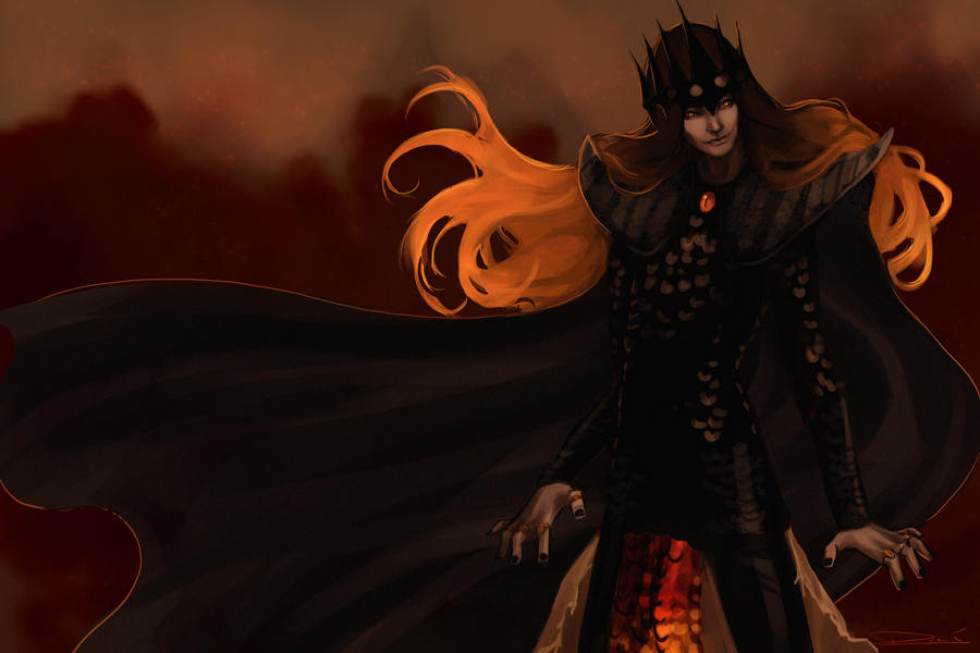 Melkor and Sauron by BohemianWeasel on DeviantArt