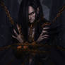 Melkor Chained in the Halls of Mandos