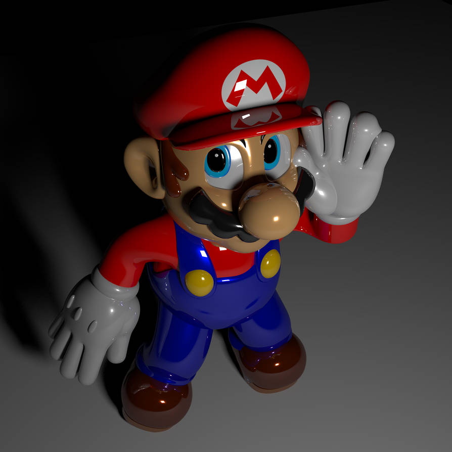 Mario 64 Test Render by N64Renders on DeviantArt