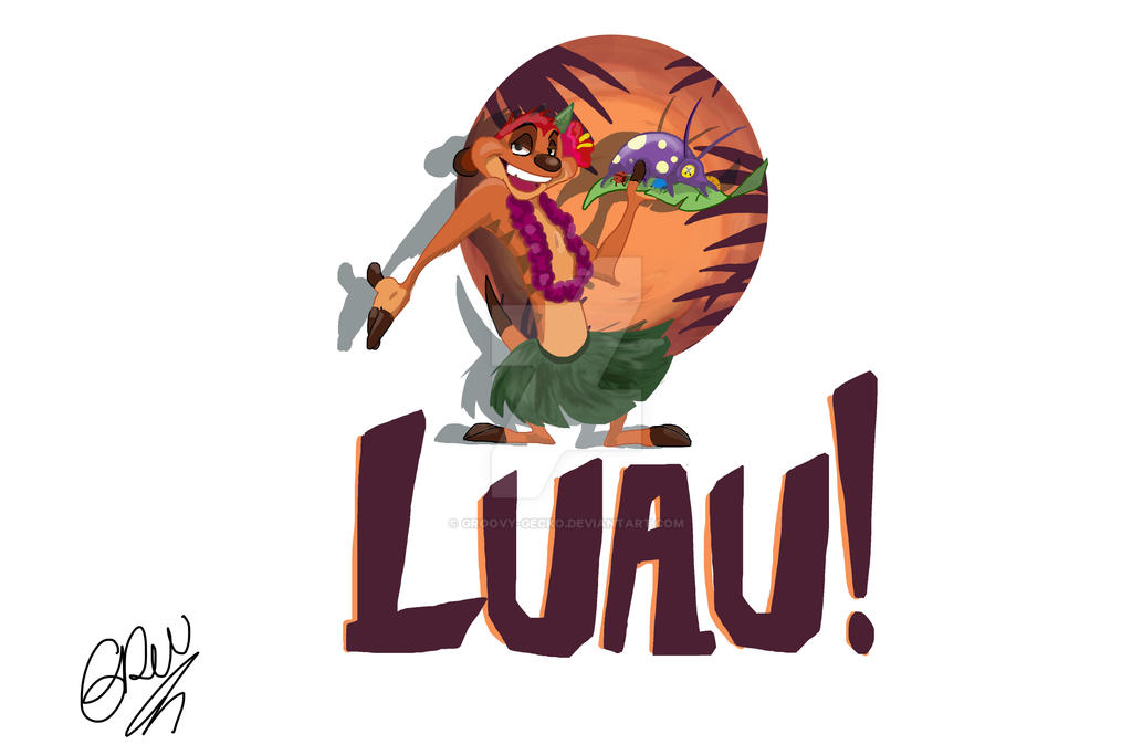 Timon LUAU Shirt Design