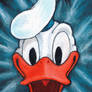 Donald Duck Painting