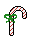 candy cane pixel art