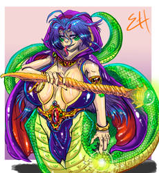 BOF - The sorceress Bleu