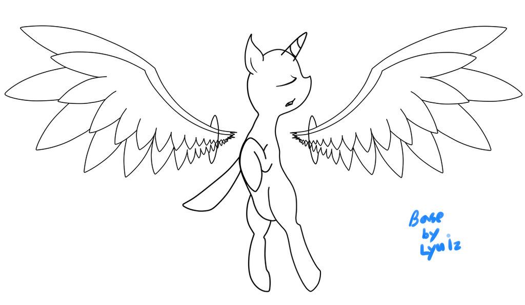 (my little pony) Magical Wing Base by Blueonyx727 on DeviantArt